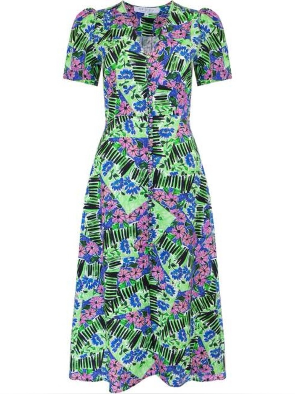 Hunter Bell Larson wild Azalea Dress 8 NWOT - Picture 9 of 9